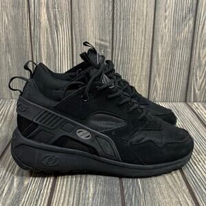 Heelys Force Black Roller Skate Wheel Shoes‎ Sneakers Shoes Sz 4Y Unisex